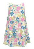 Name it - Witte jurk met bloemenprint