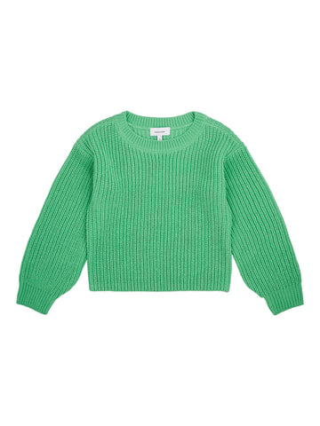 Name it - Groene gebreide trui