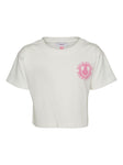 Name it - Crop T-shirt met hoofdtelefoon
