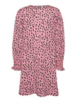 Name it - Roze jurk met panterprint