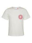 Vero Moda - Witte T-shirt met donut