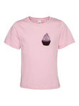 Vero Moda - Roze T-shirt met cupcake
