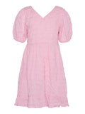 Vero Moda - Roze jurk met open rug