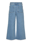 Vero Moda - Lichtblauwe jeansbroek met wijde pijpen
