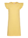 Vero Moda - Gele jurk met kanten mouwen