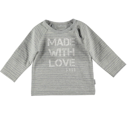 Bess - Gestreepte T-shirt met lange mouwen