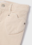 Mayoral - Beige broek uit ribstof