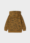 Mayoral - Okerkleurige geprinte hoodie